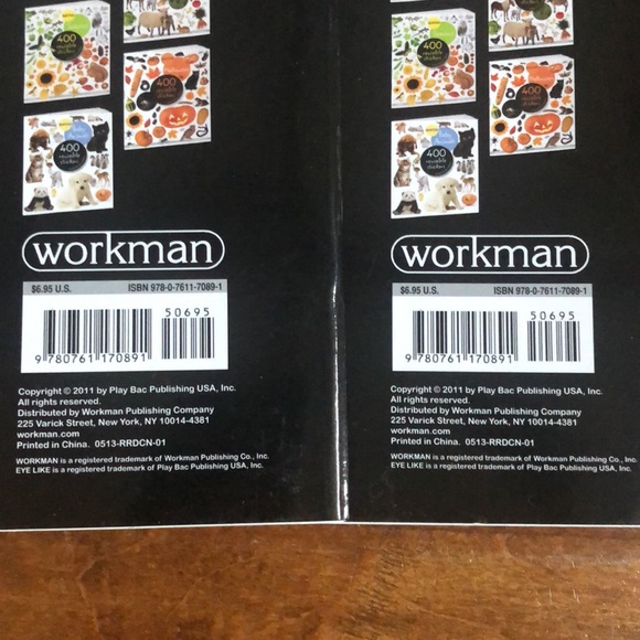 Halloween LOT 4 Bags & 2 eye like reusable Sticker Books Trick or Treat Trunk - Picture 8 of 9